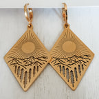 Desert Sun Peaks Earrings