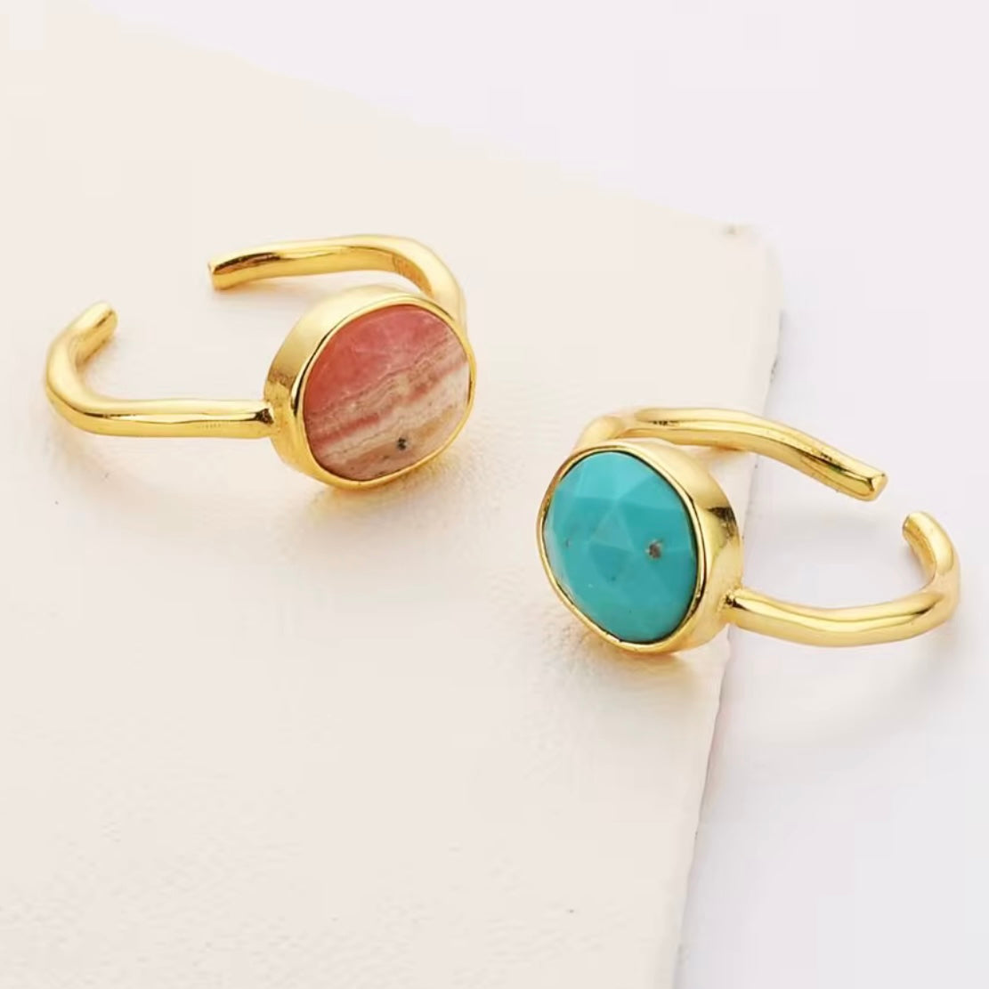 Gemstone Bezel Ring