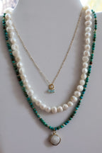 Seafoam Trio Necklace