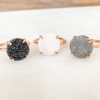 Claw Druzy Ring