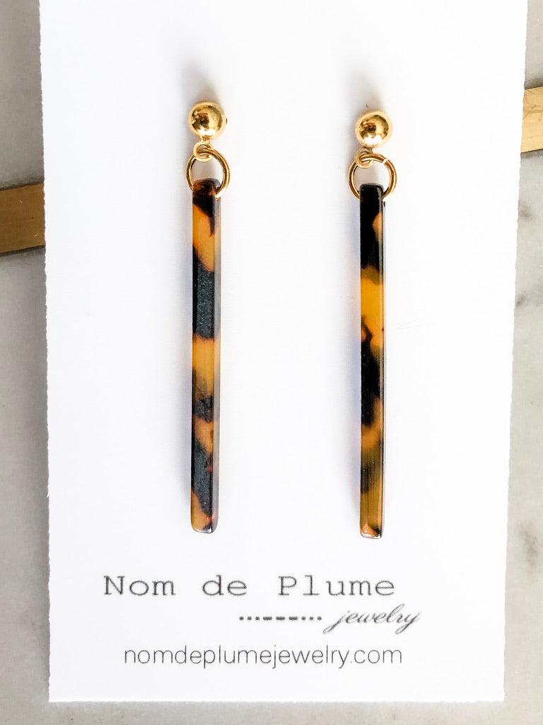 Modern Stick Earrings