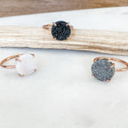 Claw Druzy Ring