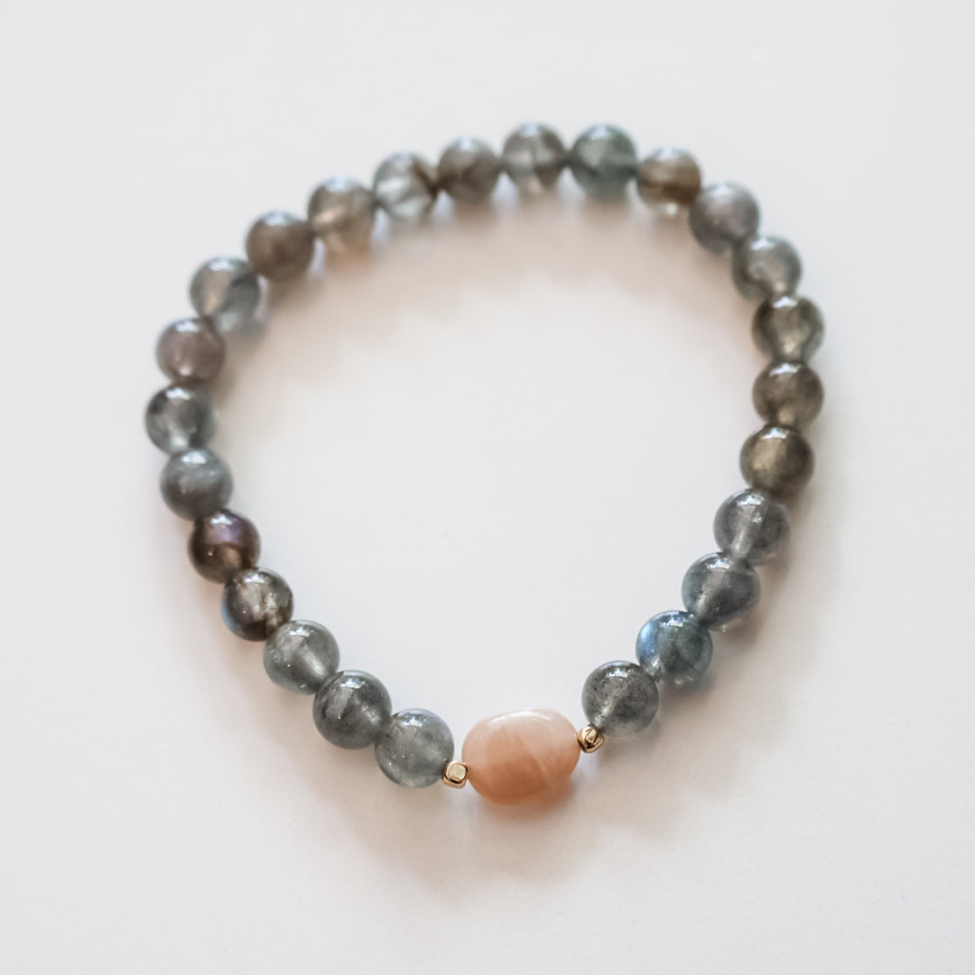 Luna Glow Bracelet - Labradorite