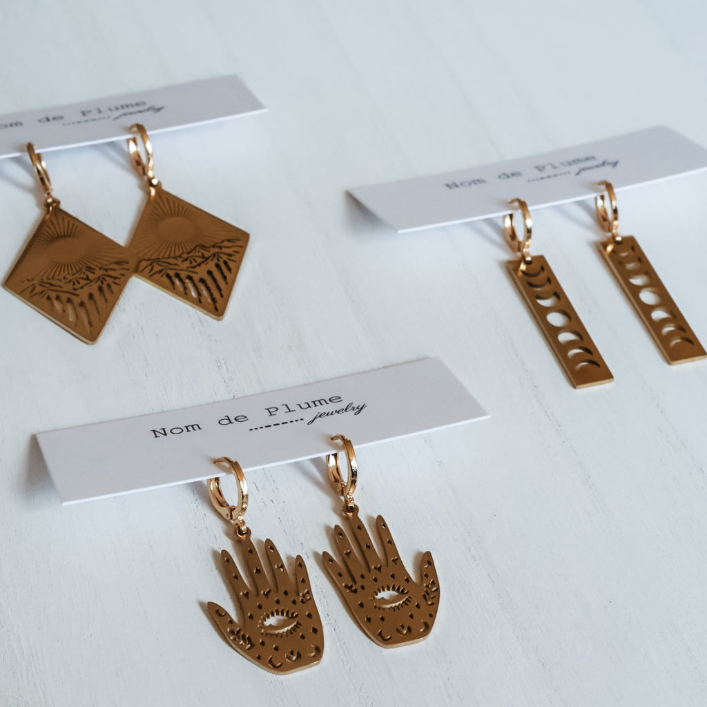 Desert Sun Peaks Earrings