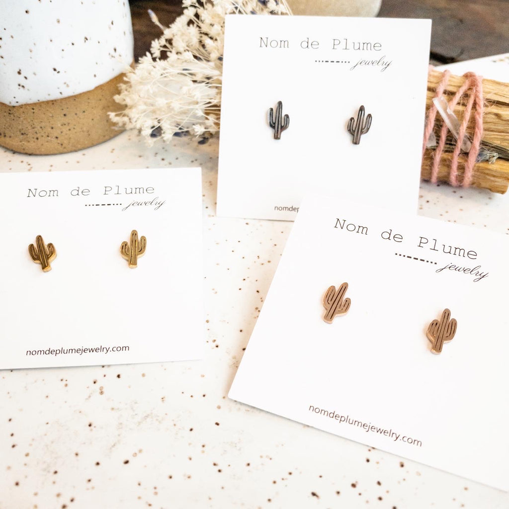 Saguaro Stud Earrings