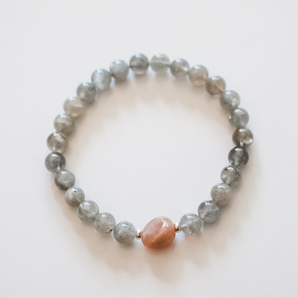 Luna Glow Bracelet - Labradorite