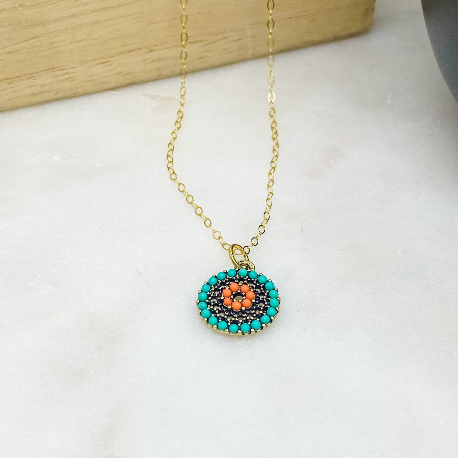 Antique Medallion Necklace