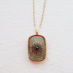 Sunburst Gemstone Necklace