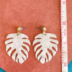 Monstera Tropics Earrings