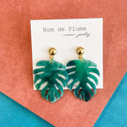 Monstera Tropics Earrings