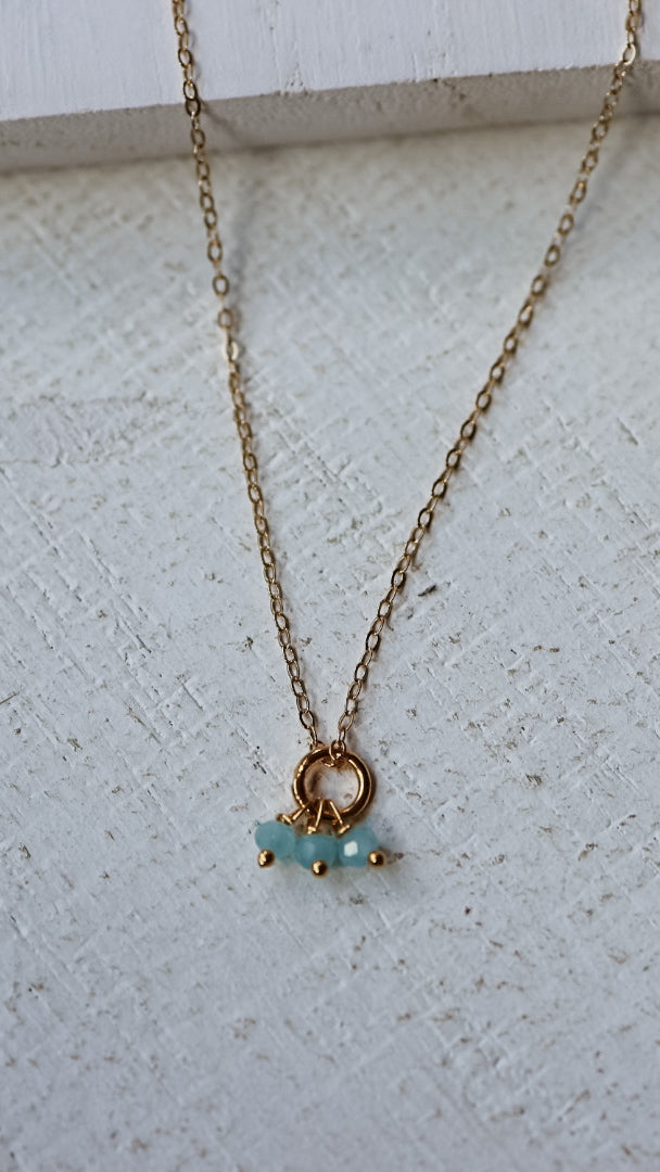 Seafoam Trio Necklace