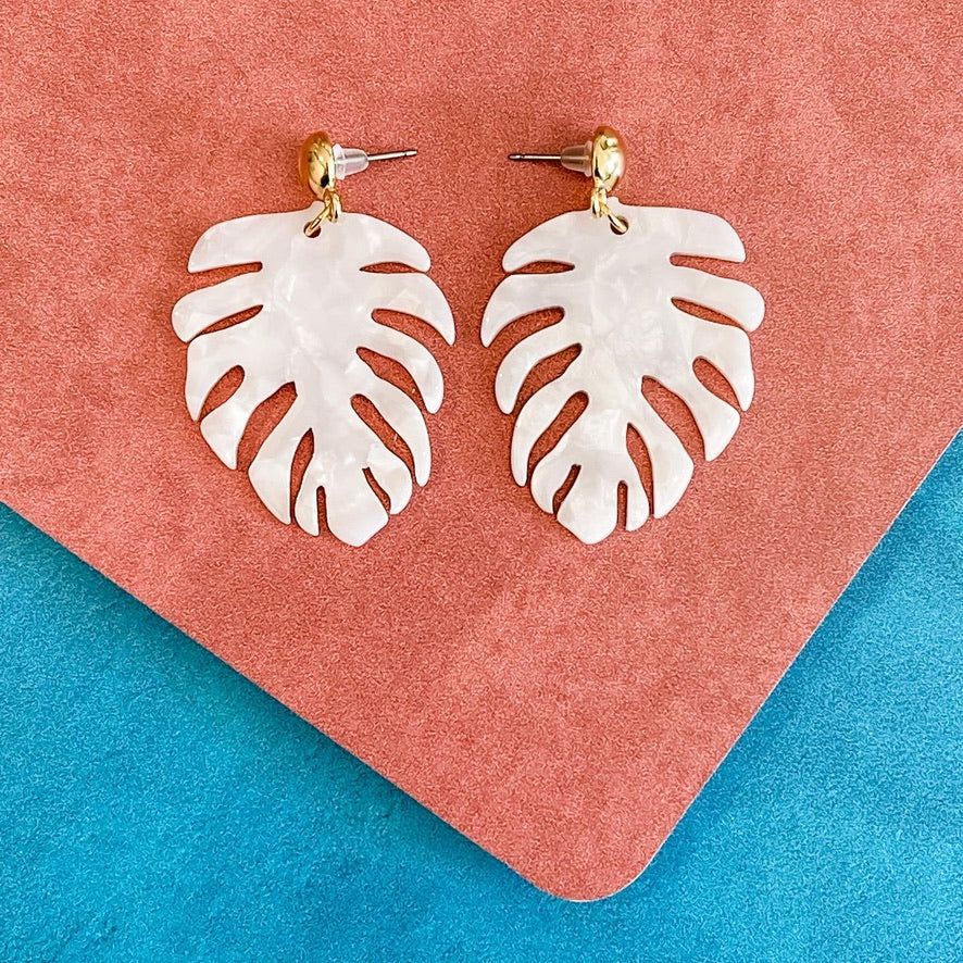 Monstera Tropics Earrings