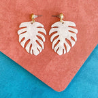 Monstera Tropics Earrings