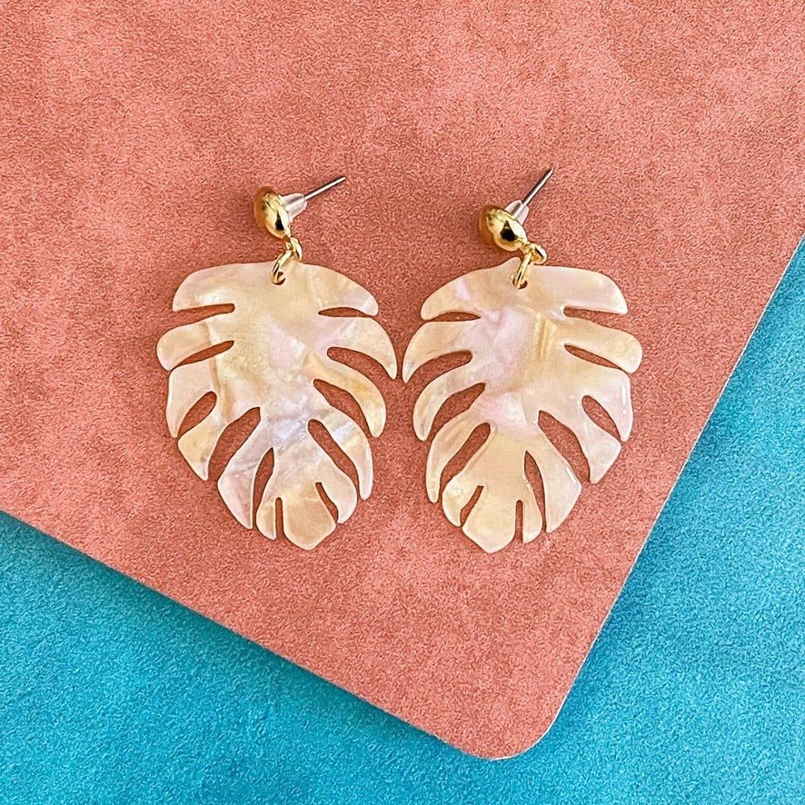 Monstera Tropics Earrings