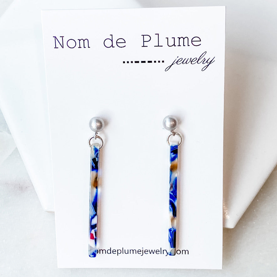 Modern Stick Earrings