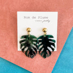 Monstera Tropics Earrings