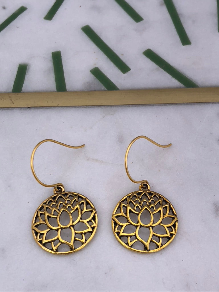 Blooming Lotus Earrings