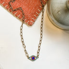 Antique Mermaid Eye Necklace