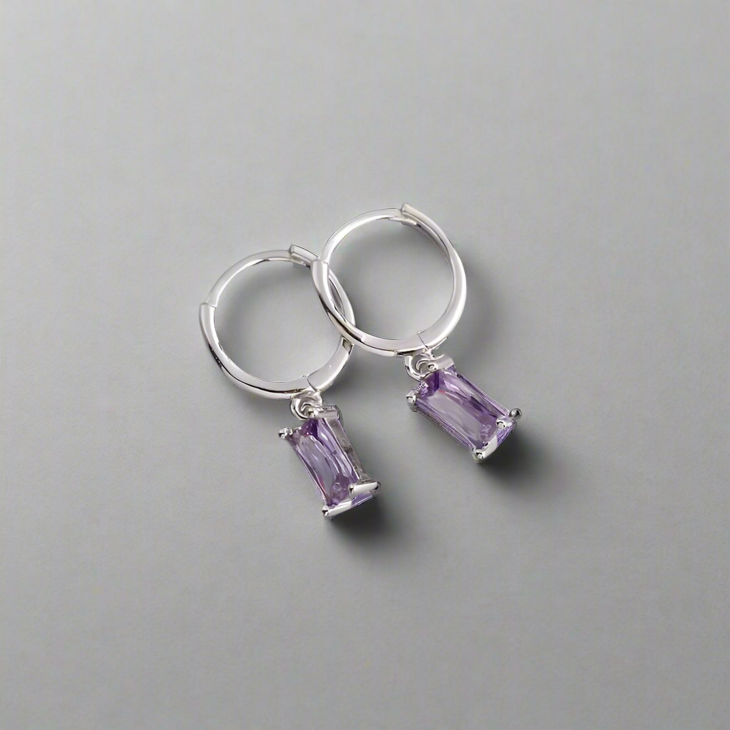 Baguette Stone Huggies