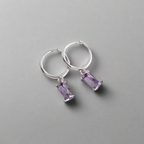 Baguette Stone Huggies