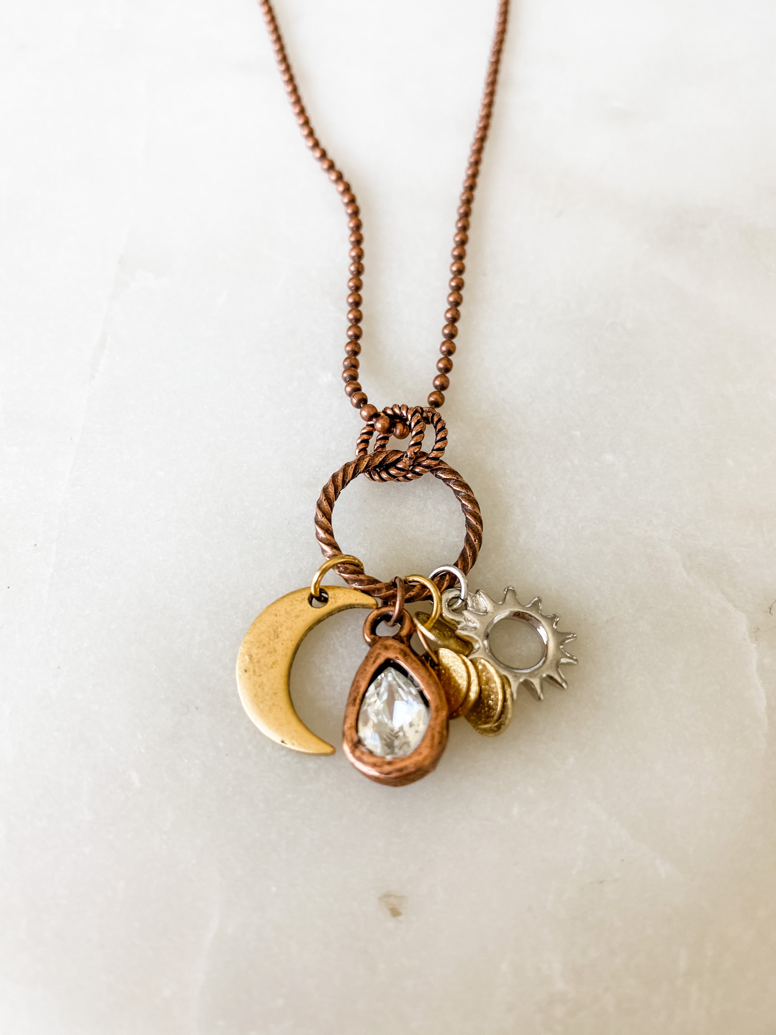 Horizon Charm Necklace