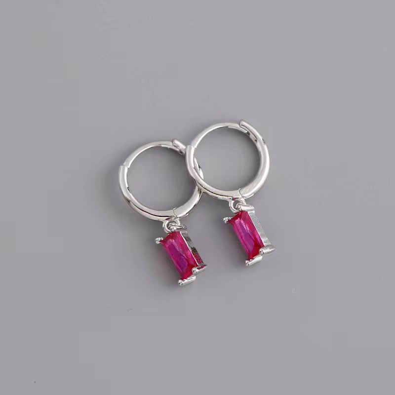 Baguette Stone Huggies