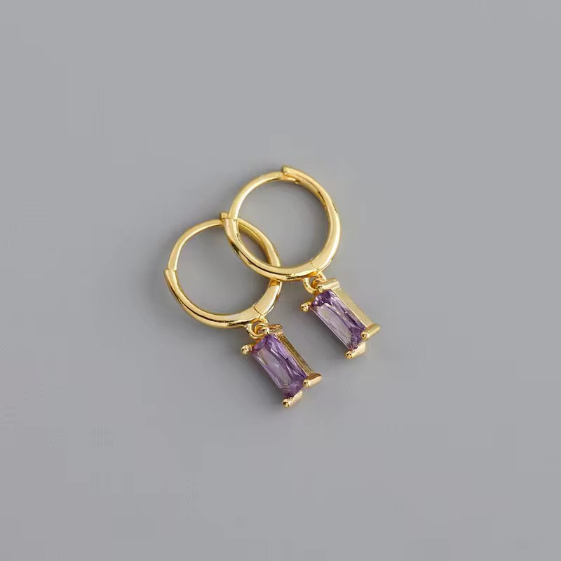 Baguette Stone Huggies