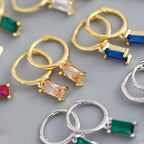 Baguette Stone Huggies