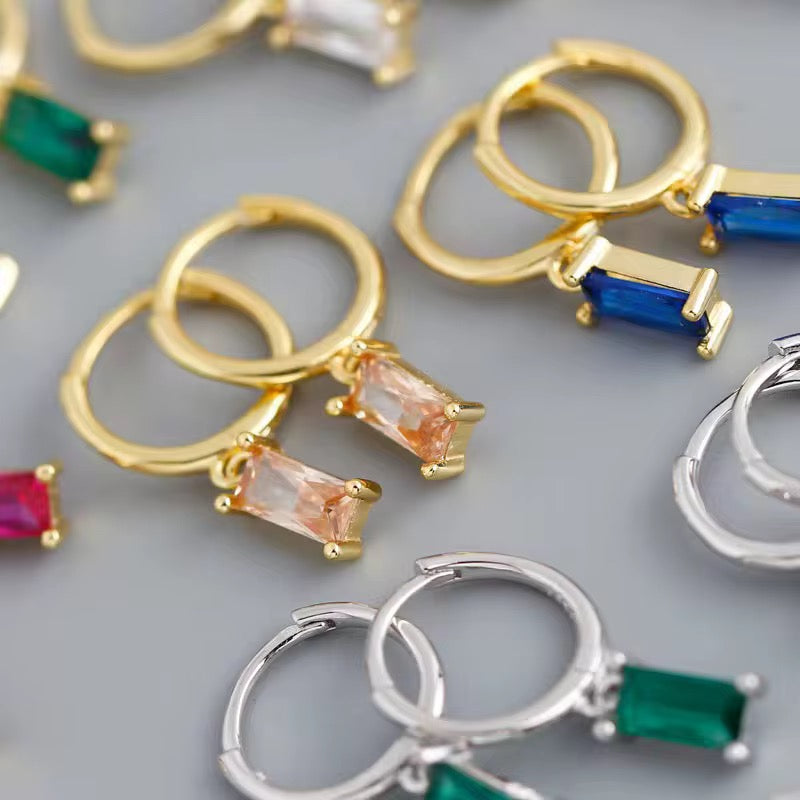 Baguette Stone Huggies