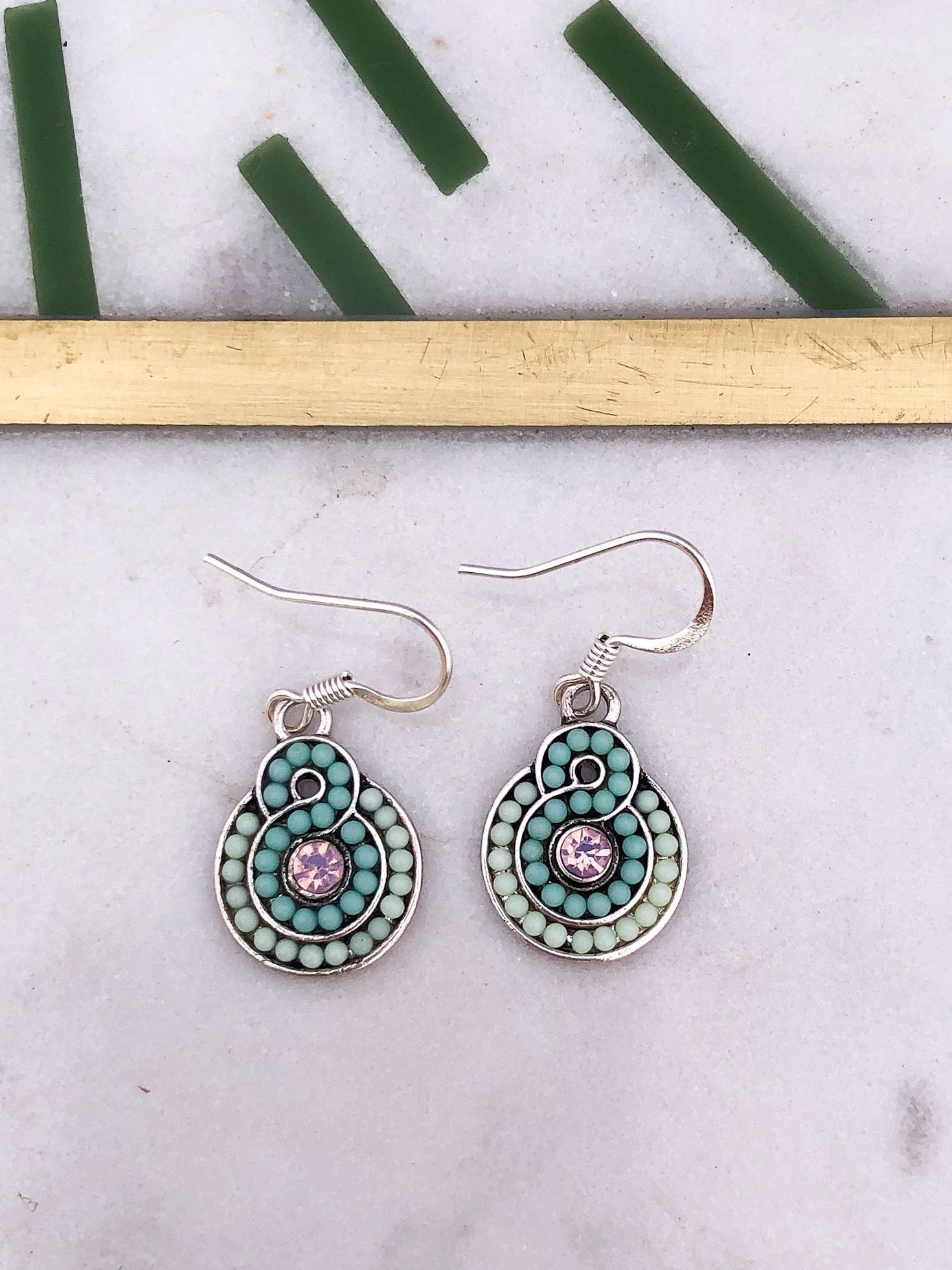 Antique Swirl Earrings