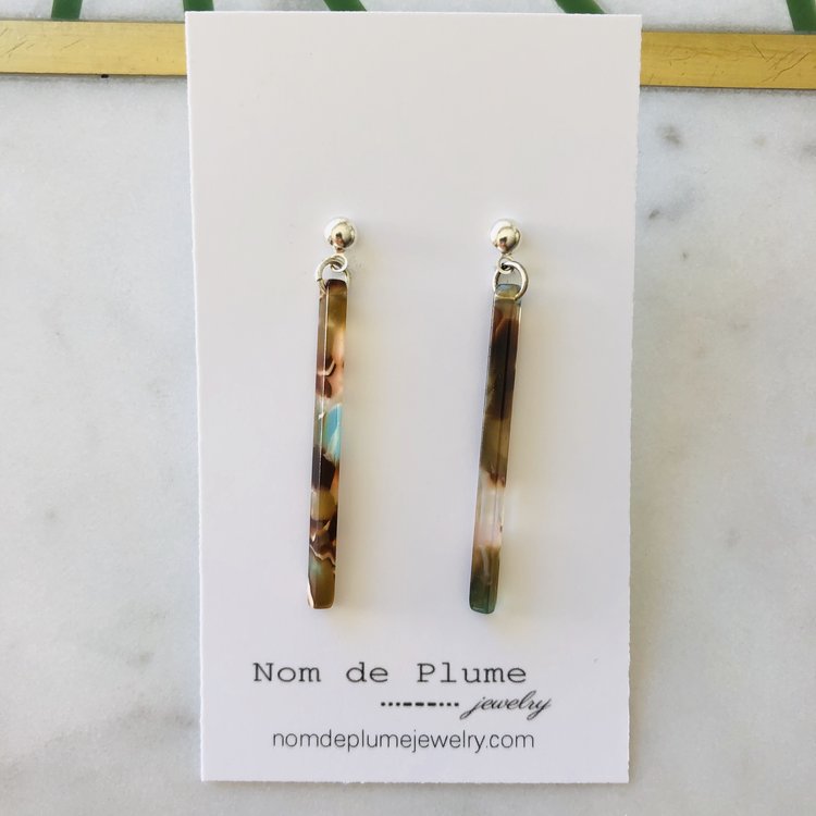 Modern Stick Earrings