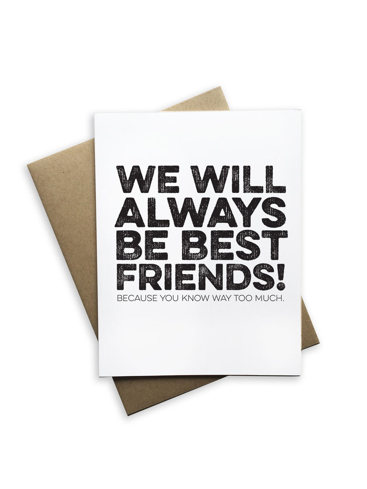 Best Friend Card