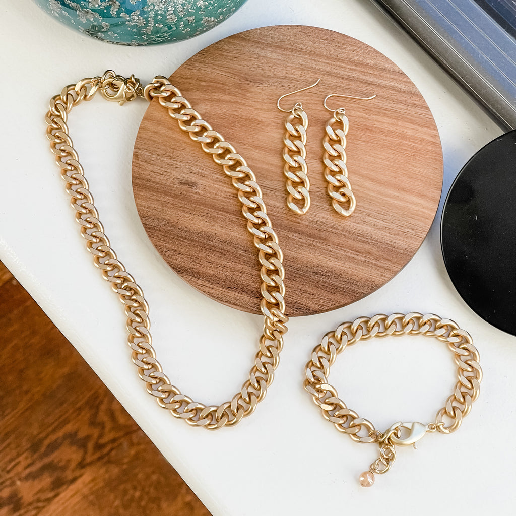 Sophia Necklace in Gold