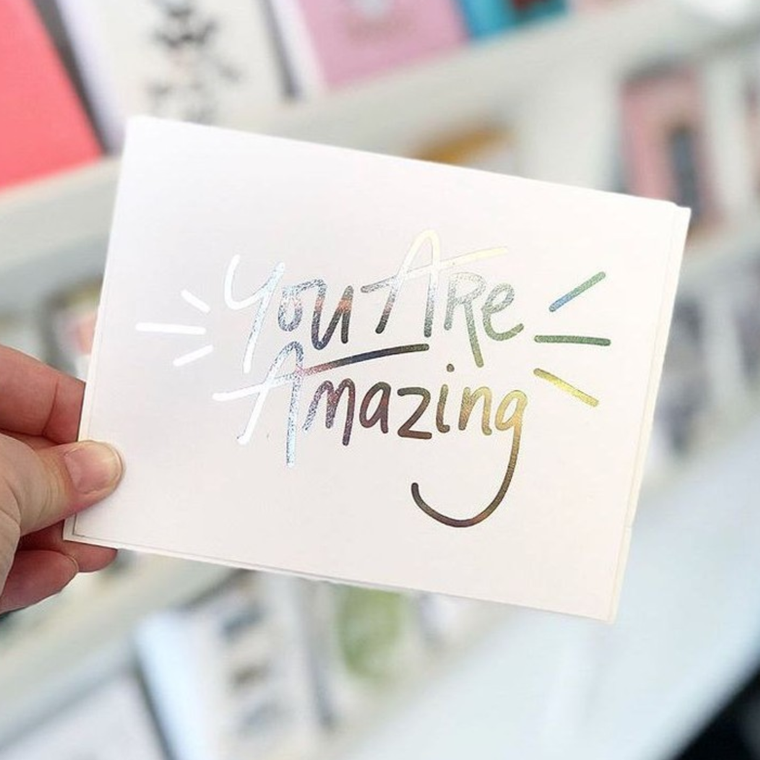 You are Amazing Card