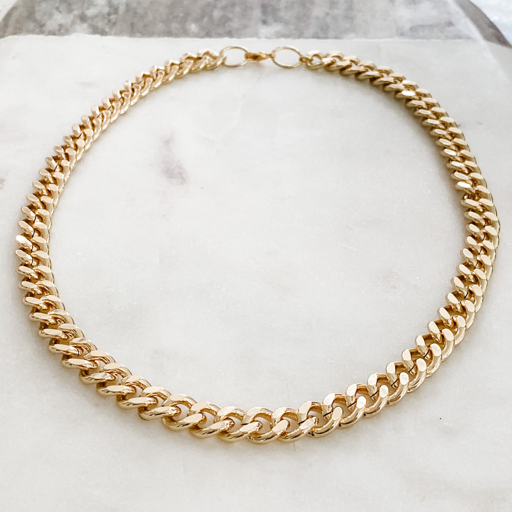 Sophia Necklace in Gold